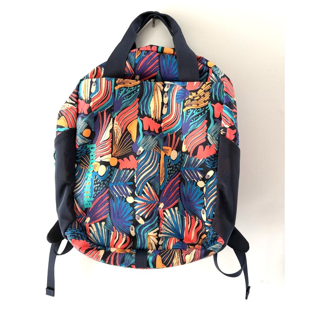 Patagonia Atom Tote Pack Small Backpack 20 L Joy Pitch Bue Pattern 17" NWOT